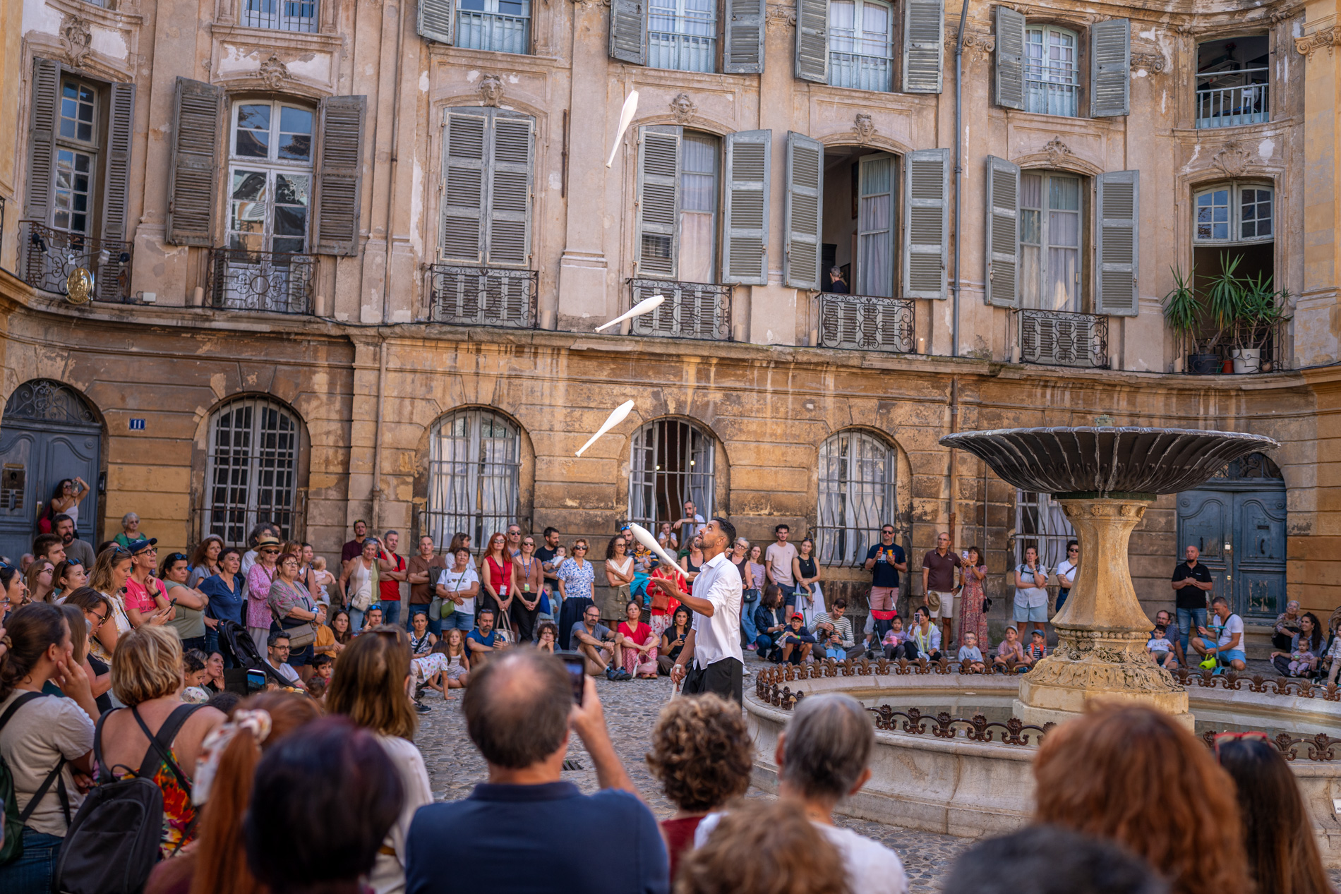 Le cirque, de fontaine en fontaine, Aix-en-Provence, 19 septembre 2026